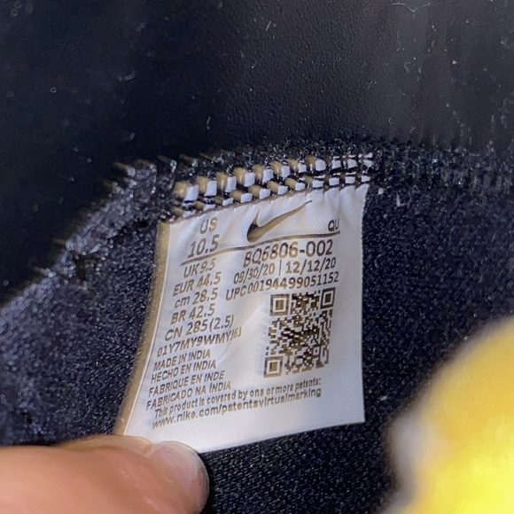 Nike Blazers Black and White 10.5 - Picture 7 of 10